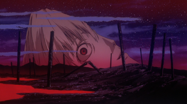 [La scène finale de The End of Evangelion]