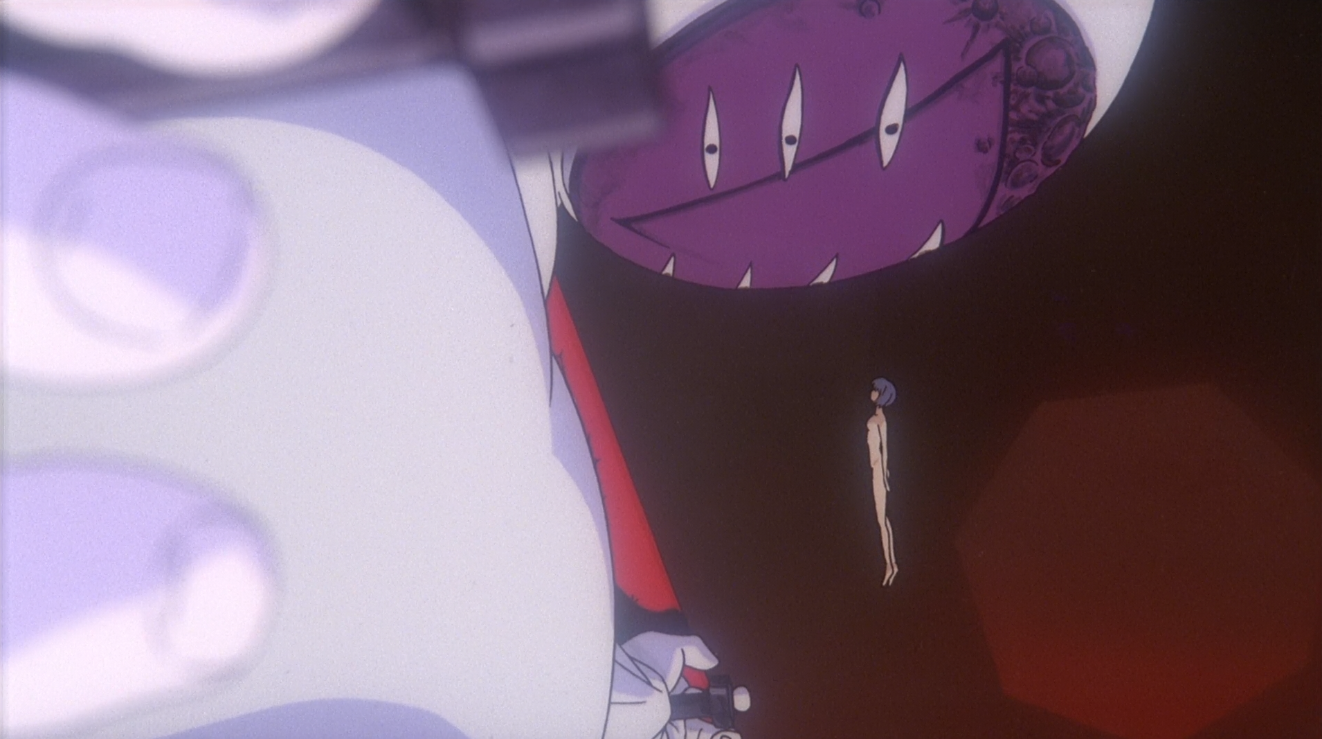 [Rei s'apprêtant à fusionner avec Lilith]