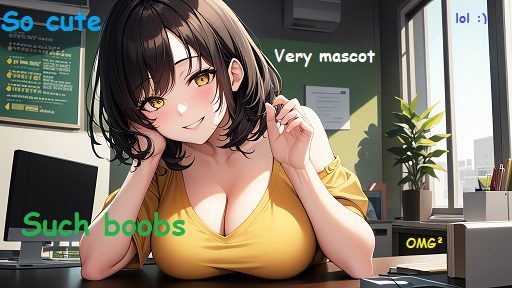 [Meme mascotte Comic sans MS]