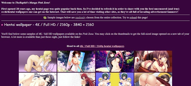 [Screenshot 'TheRaphit's Manga Pink Zone 2025']