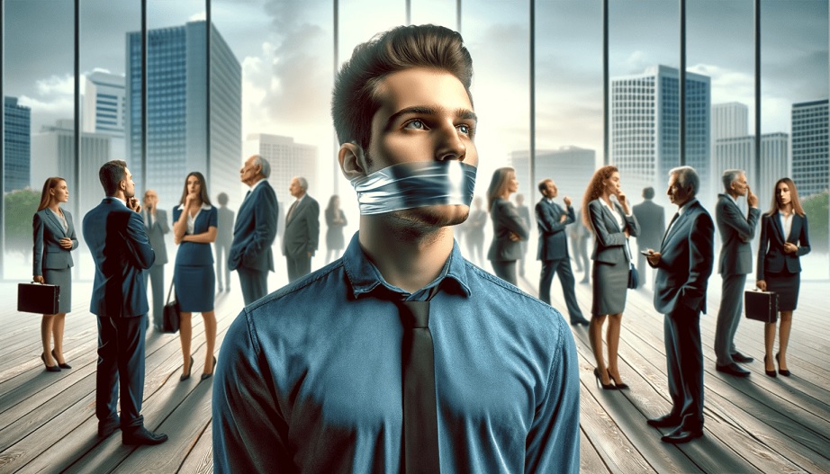 [Motus et bouche cousue]