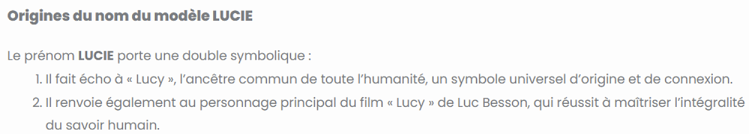 [Origine du nom de Lucie]