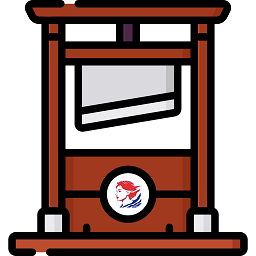 [Lucie à la guillotine !]