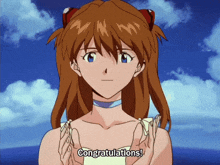 [Asuka Congratulations]