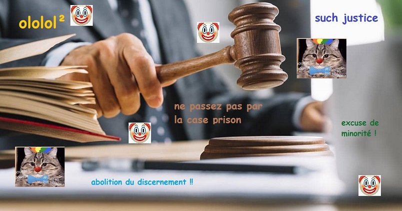 [La justice clownesque du 21ème siècle]
