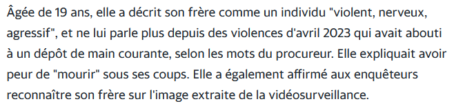 [Les déclarations de la soeur d'Owen L.]