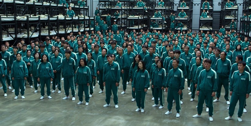 [Les participants du Squid Game]