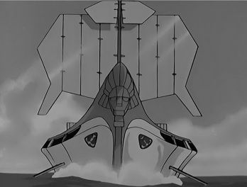 [Capture épisode 7 : le Solaris et sa voile solaire]