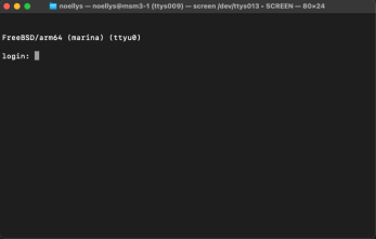 [Accès à la console d'une VM avec Screen - #2]