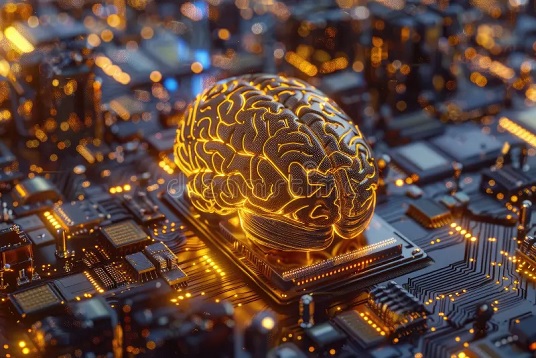 [Cerveau électronique orange]