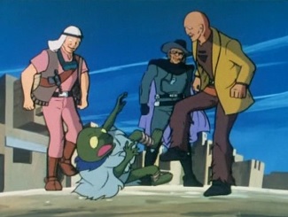 [Habitant de Mégara battu]