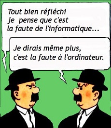 [Les Dupondt - C'est la faute à l'ordinateur]