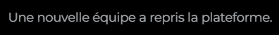[Annonce d'une nouvelle équipe]
