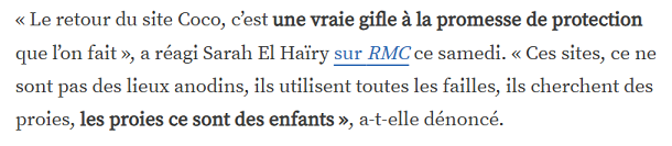 [Déclaration sur 'cocoland' de El Haïry #2]