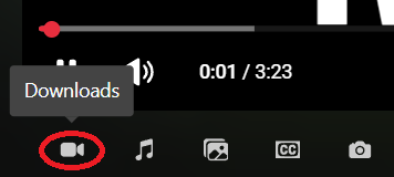 [Mise en évidence du bouton de téléchargement]