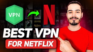 [Vidéaste faisant la promotion de VPN pour Netflix]